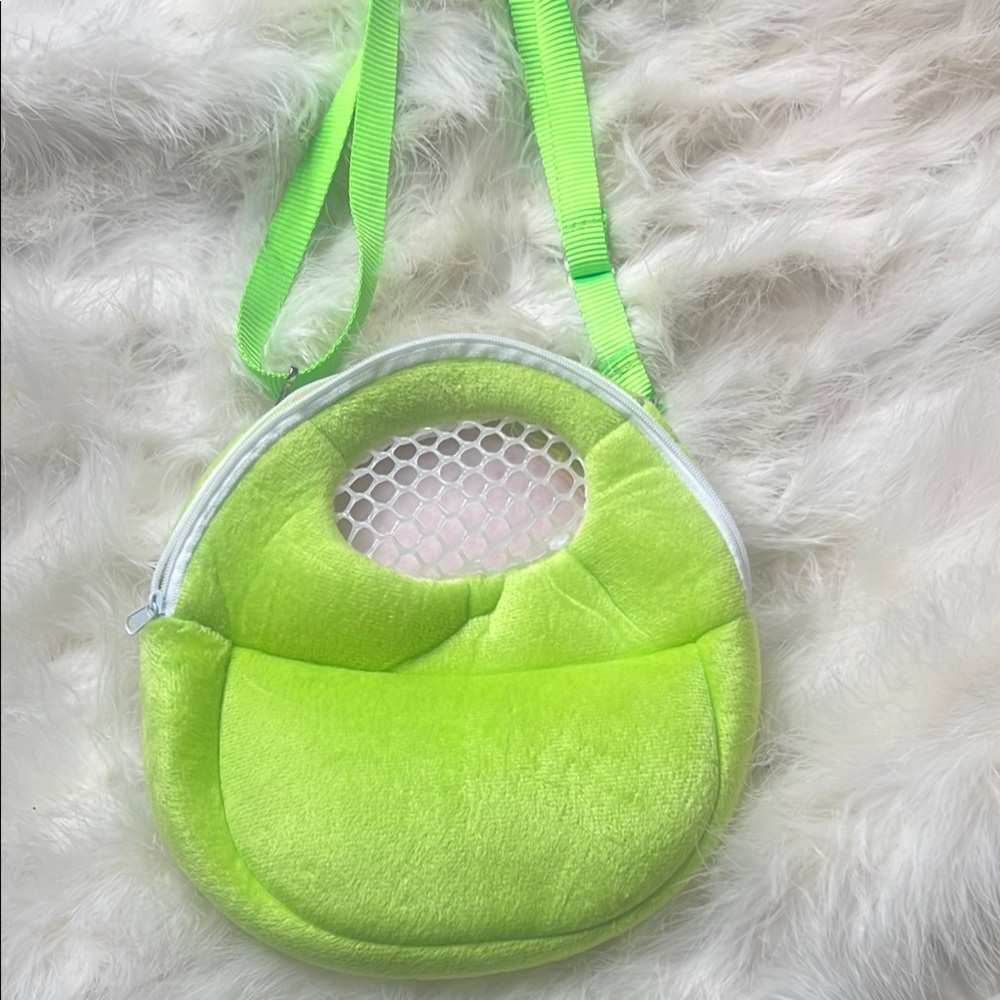 New Small Pet Bunny Rabbit guinea pig hamster Carrier Lime Green Small Pet Bag